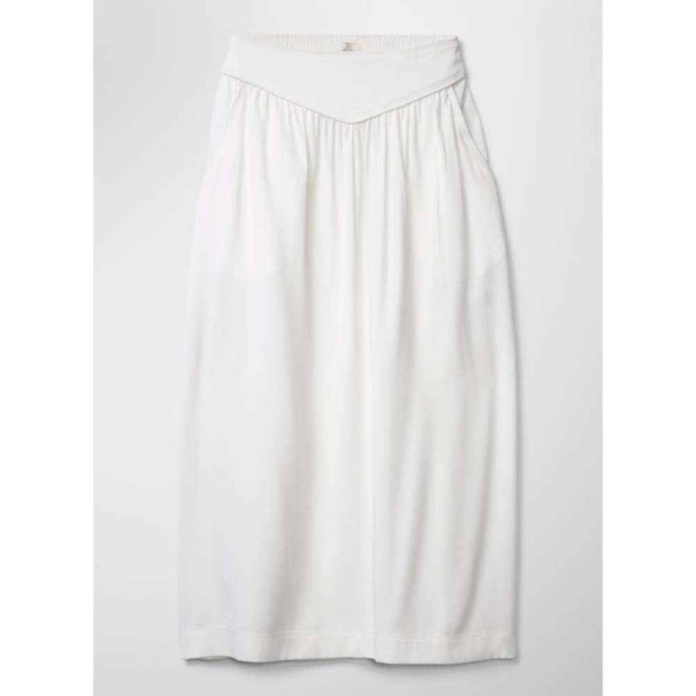 Aritzia Wilfred Free Gabrielle Skirt (White, XS)